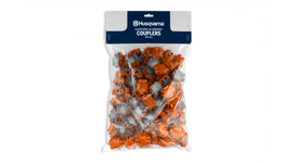 Husqvarna piirdekaabli jätkuklemm oranž 100tk pakis